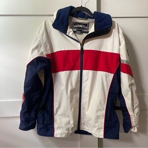 Obermeyer women Jacket - Red, White, and Blue size 6 or Medium